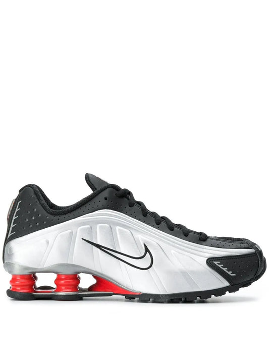 NIKE SHOX R4 ''BLACK/METALLIC SILVER'' SNEAKERS