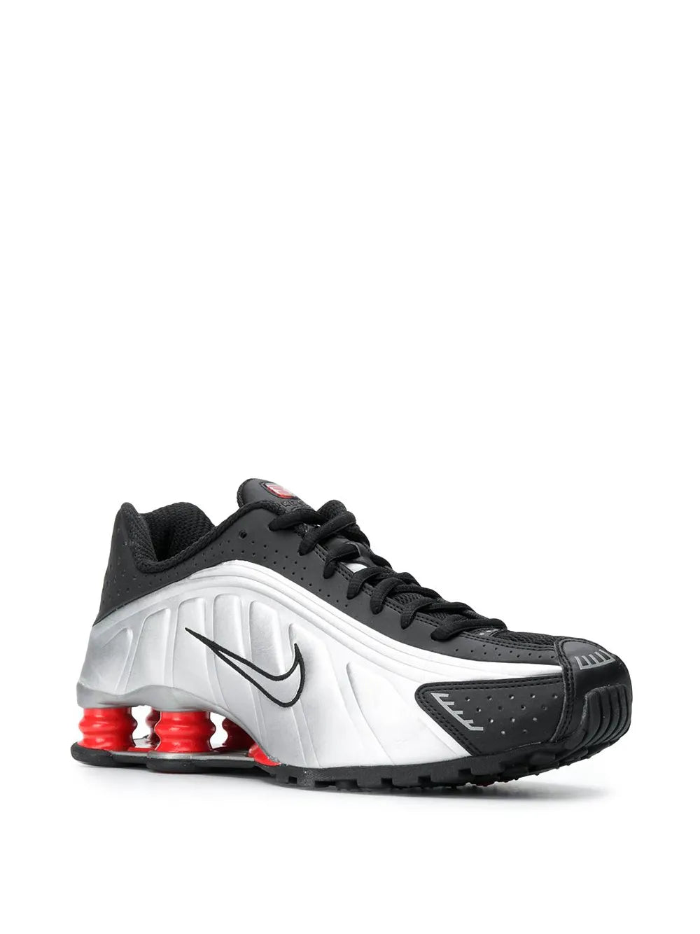 NIKE SHOX R4 ''BLACK/METALLIC SILVER'' SNEAKERS