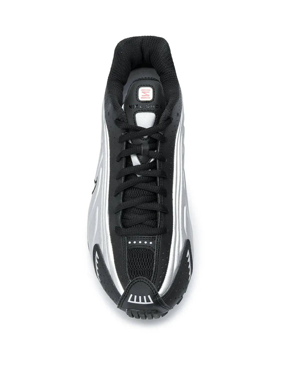NIKE SHOX R4 ''BLACK/METALLIC SILVER'' SNEAKERS