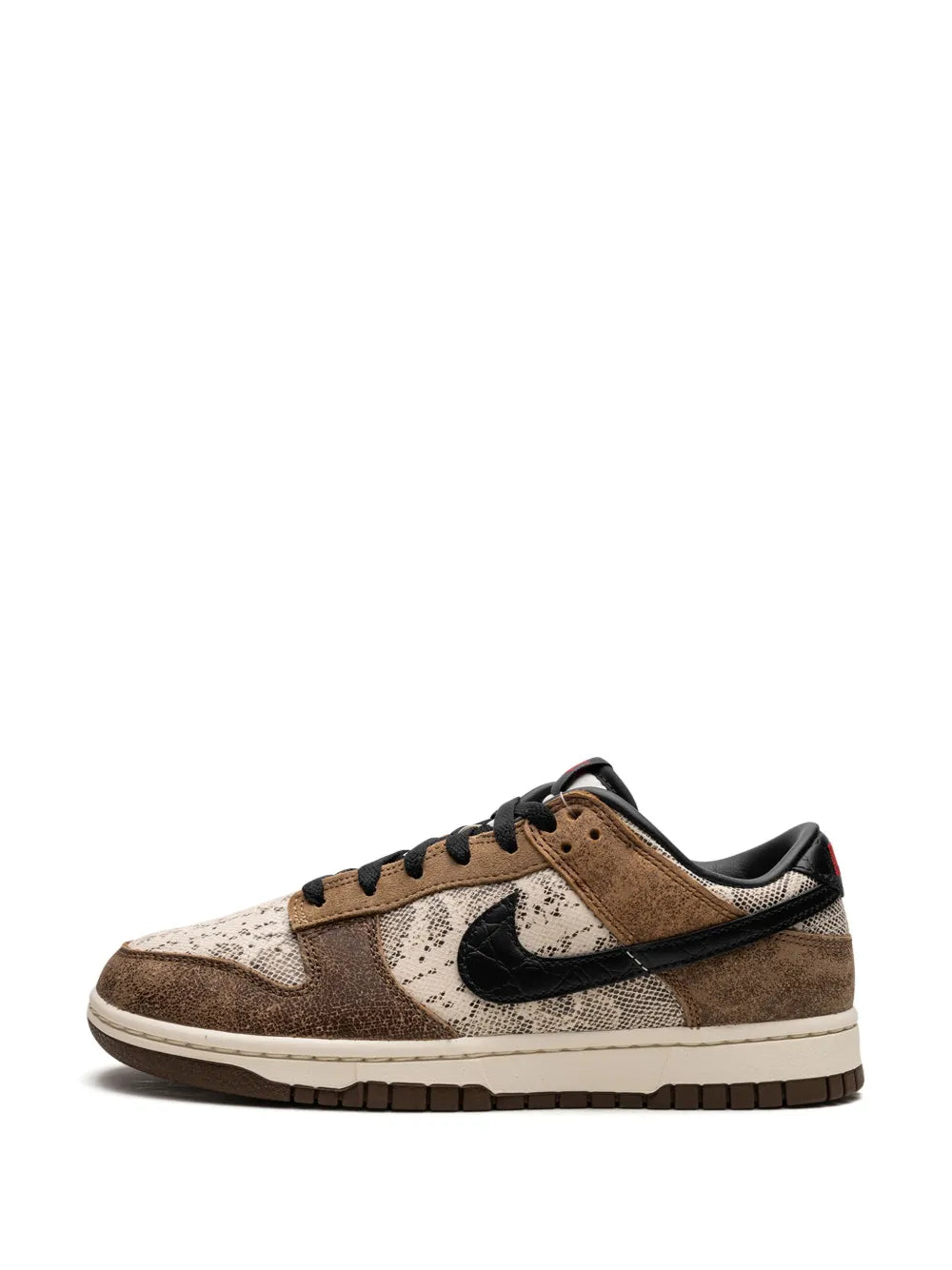 NIKE DUNK LOW CO. JP PREMIUM '' BROWN SNAKESKIN'' SNEAKERS