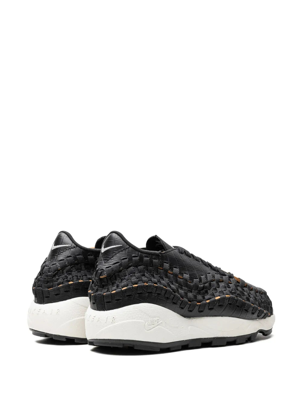 NIKE AIR FOOTSCAPE WOVEN '' BLACK CROC'' SNEAKERS