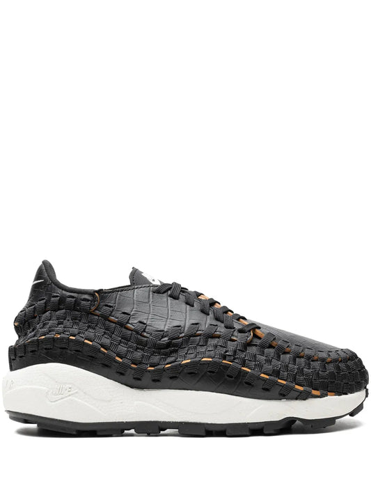 NIKE AIR FOOTSCAPE WOVEN '' BLACK CROC'' SNEAKERS
