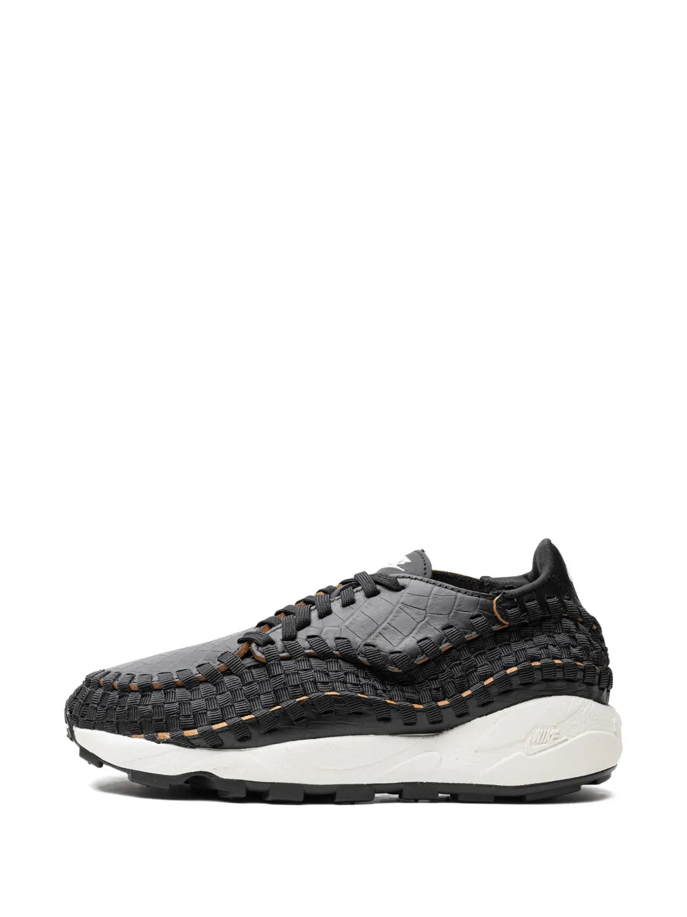 NIKE AIR FOOTSCAPE WOVEN '' BLACK CROC'' SNEAKERS