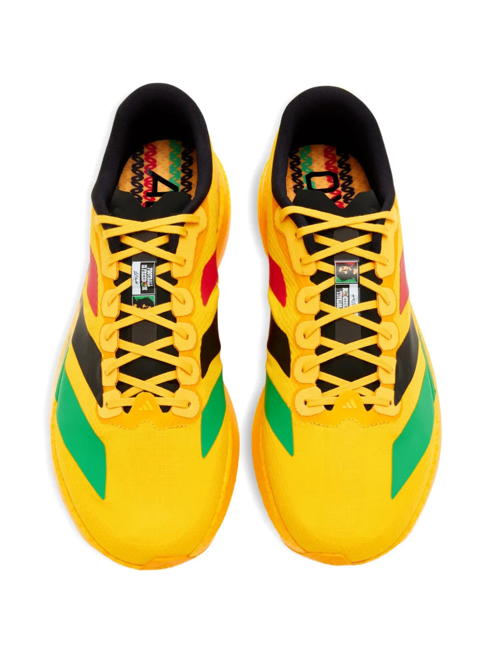 ADIDAS JAMAICA 26 X BOB MARLEY ADIZERO EVO SL SNEAKERS
