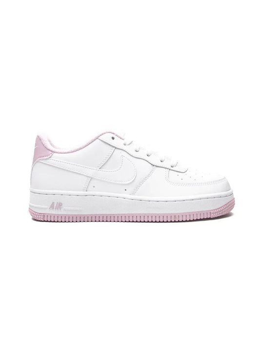 NIKE KIDS AIR FORCE 1 LOW ''WHITE/PINK'' SNEAKERS