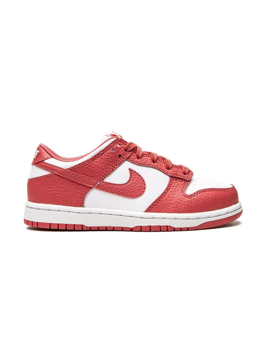 NIKE KIDS DUNK LOW ''RED" SNEAKERS