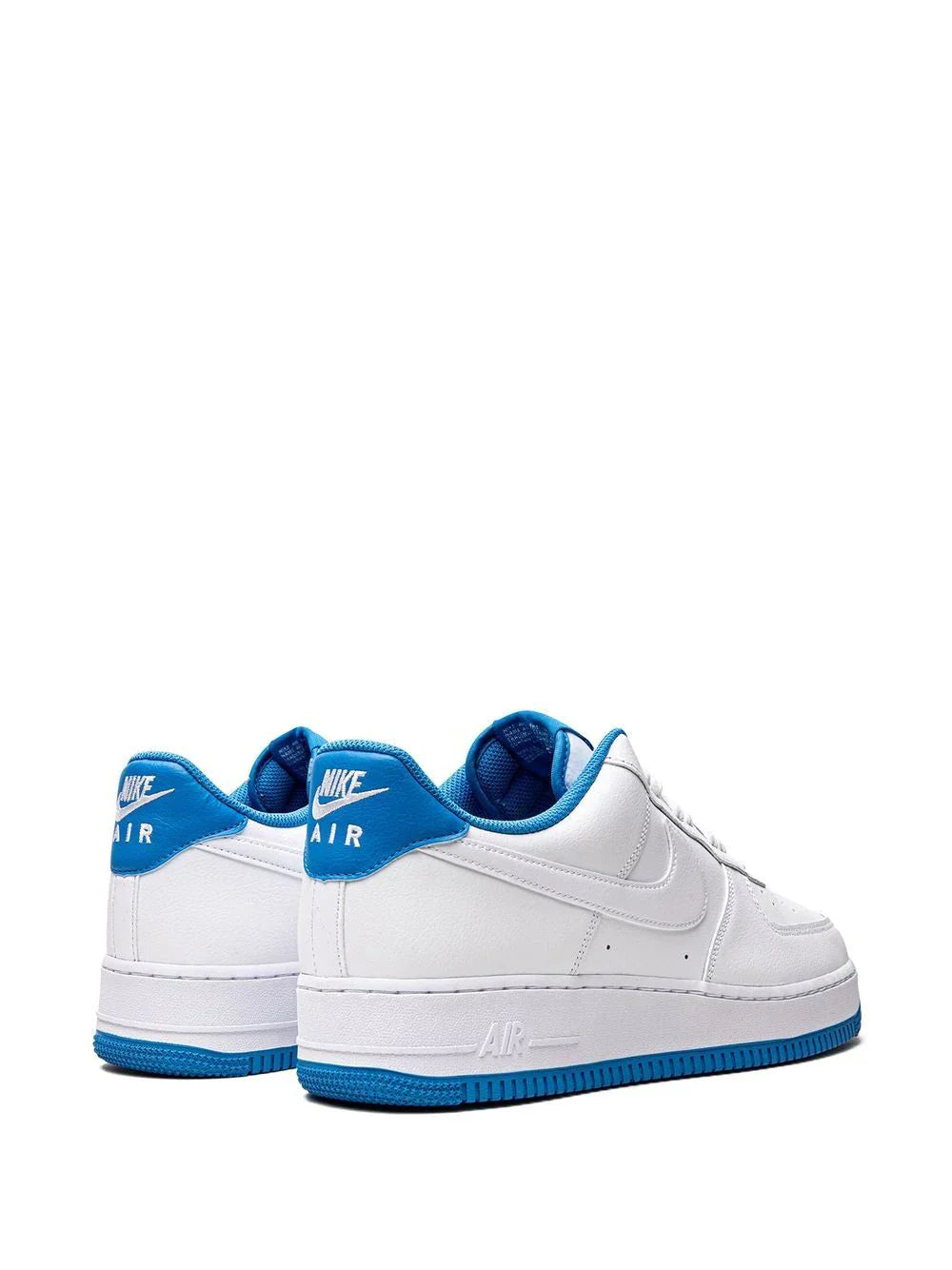 NIKE KIDS AIR FORCE 1  ''WHITE/LIGHT PHOTO BLUE'' SNEAKERS