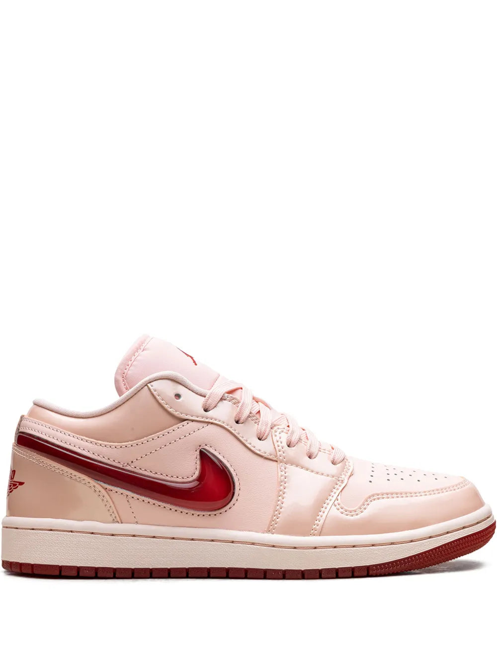 NIKE AIR JORDAN 1 LOW  '' PATENT VALENTINES DAY'' SNEAKERS