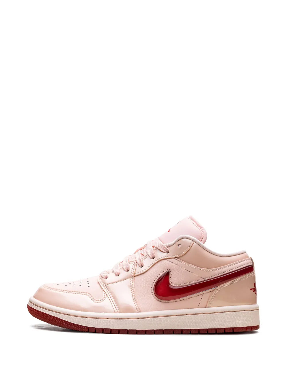NIKE AIR JORDAN 1 LOW  '' PATENT VALENTINES DAY'' SNEAKERS