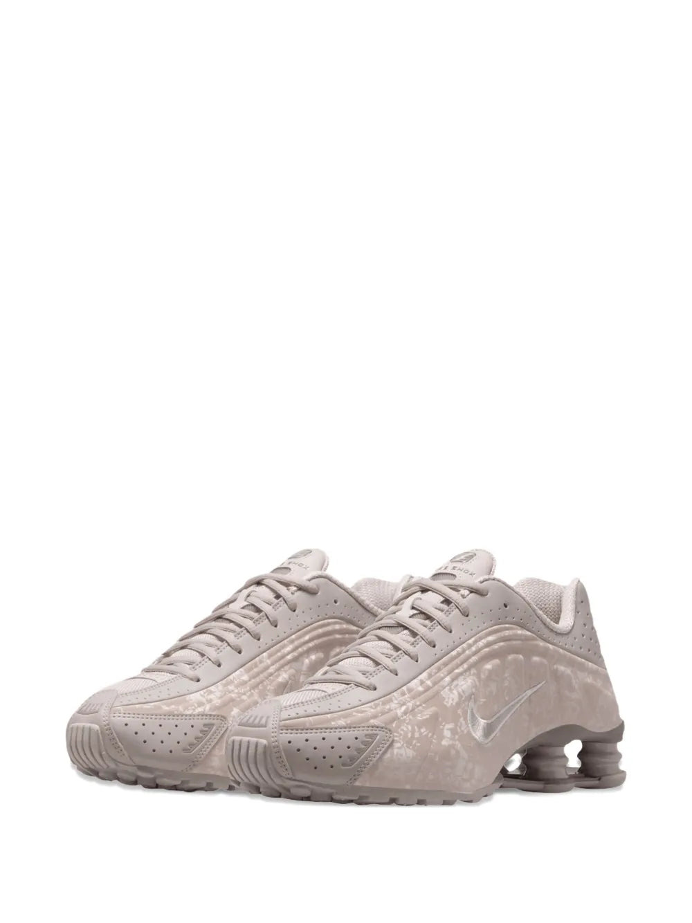 NIKE SHOX R4 ''COLLEGE GREY/FLAT PEWTER'' SNEAKERS