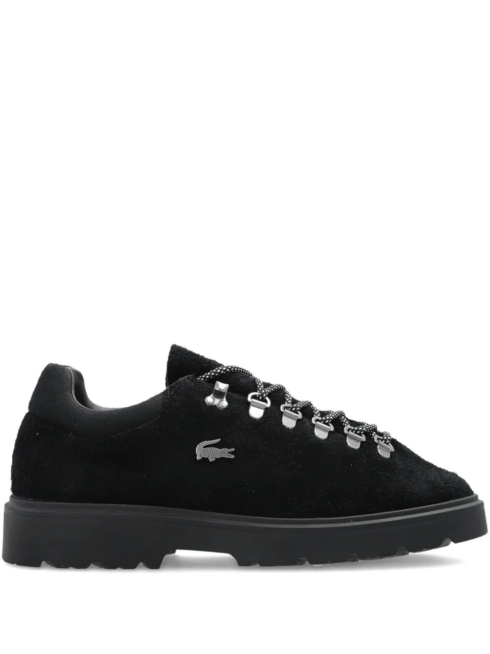 LACOSTE BASESHOT LOGO LACE-UP SNEAKERS