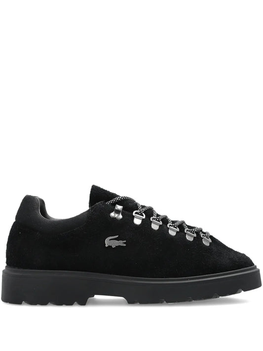 LA COSTE BASESHOT LOGO LACE-UP SNEAKERS