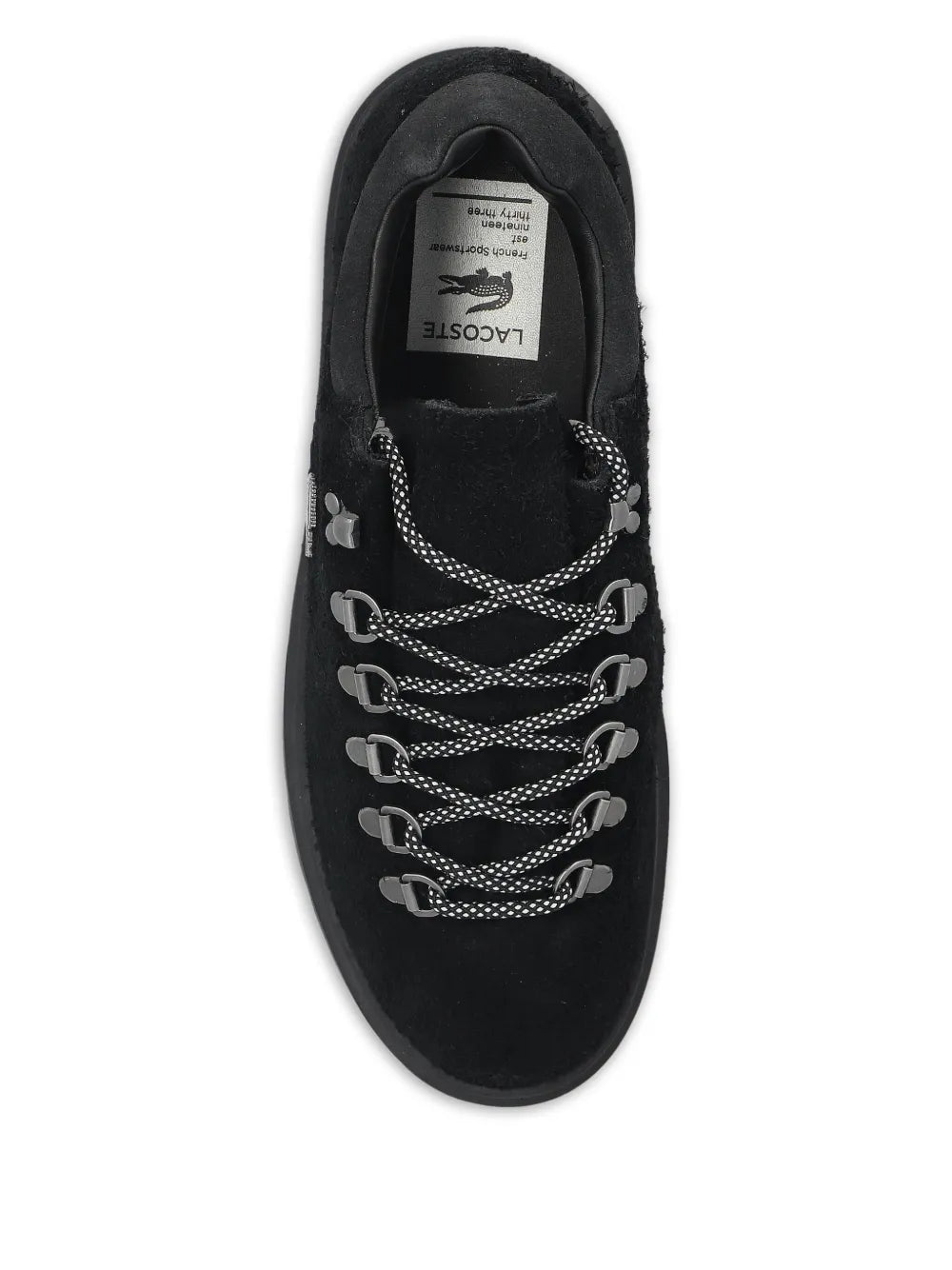 LACOSTE BASESHOT LOGO LACE-UP SNEAKERS
