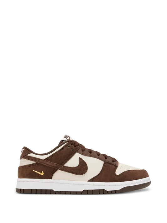 NIKE DUNK LOW ''BAROQUE BROWN'' SUEDE-PANELLED SNEAKERS