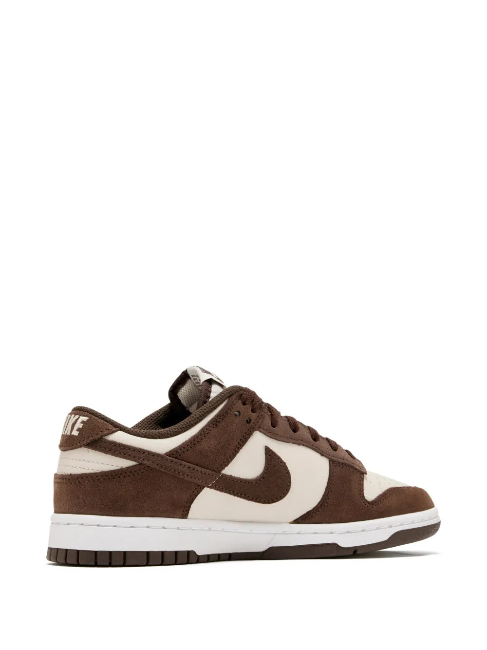 NIKE DUNK LOW ''BAROQUE BROWN'' SUEDE-PANELLED SNEAKERS