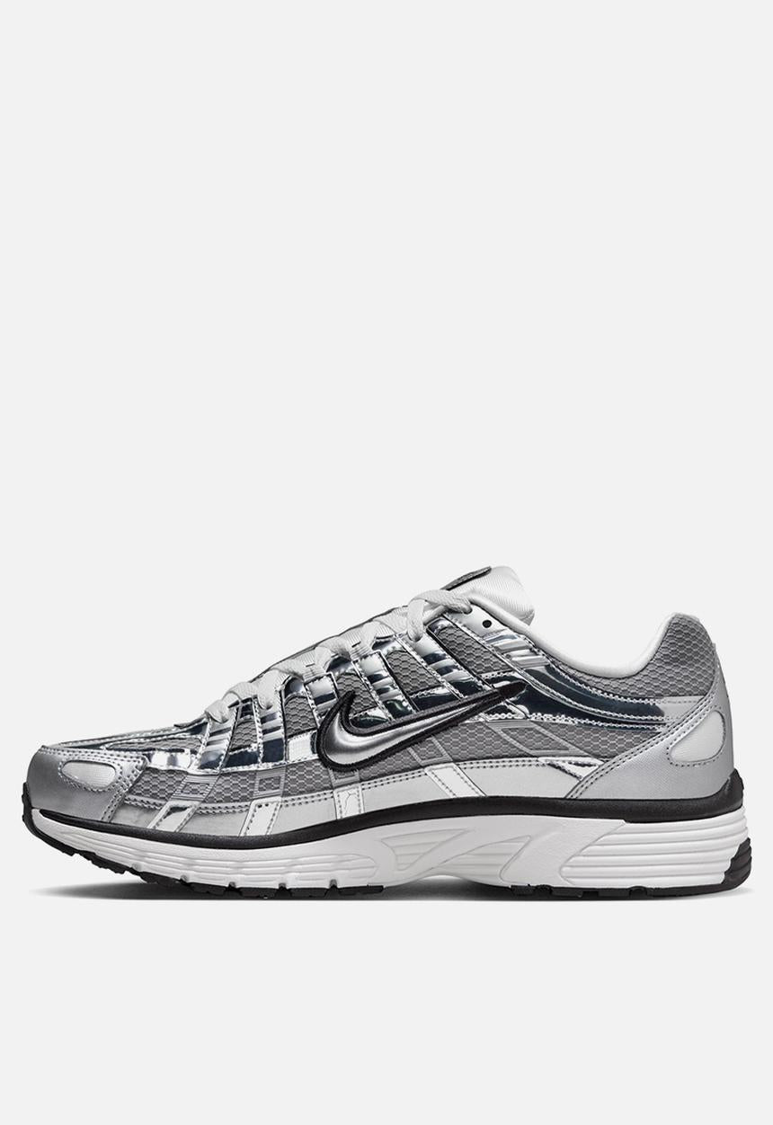 NIKE P-6000 ''METALLIC SILVER'' SNEAKERS