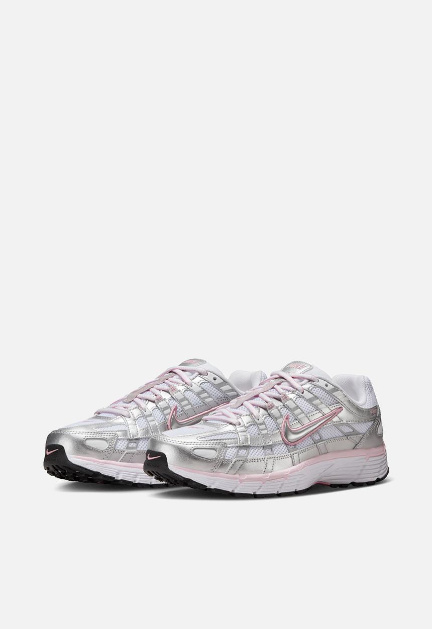 NIKE P-6000 ''SILVER/ ELEMENTAL PINK'' SNEAKERS