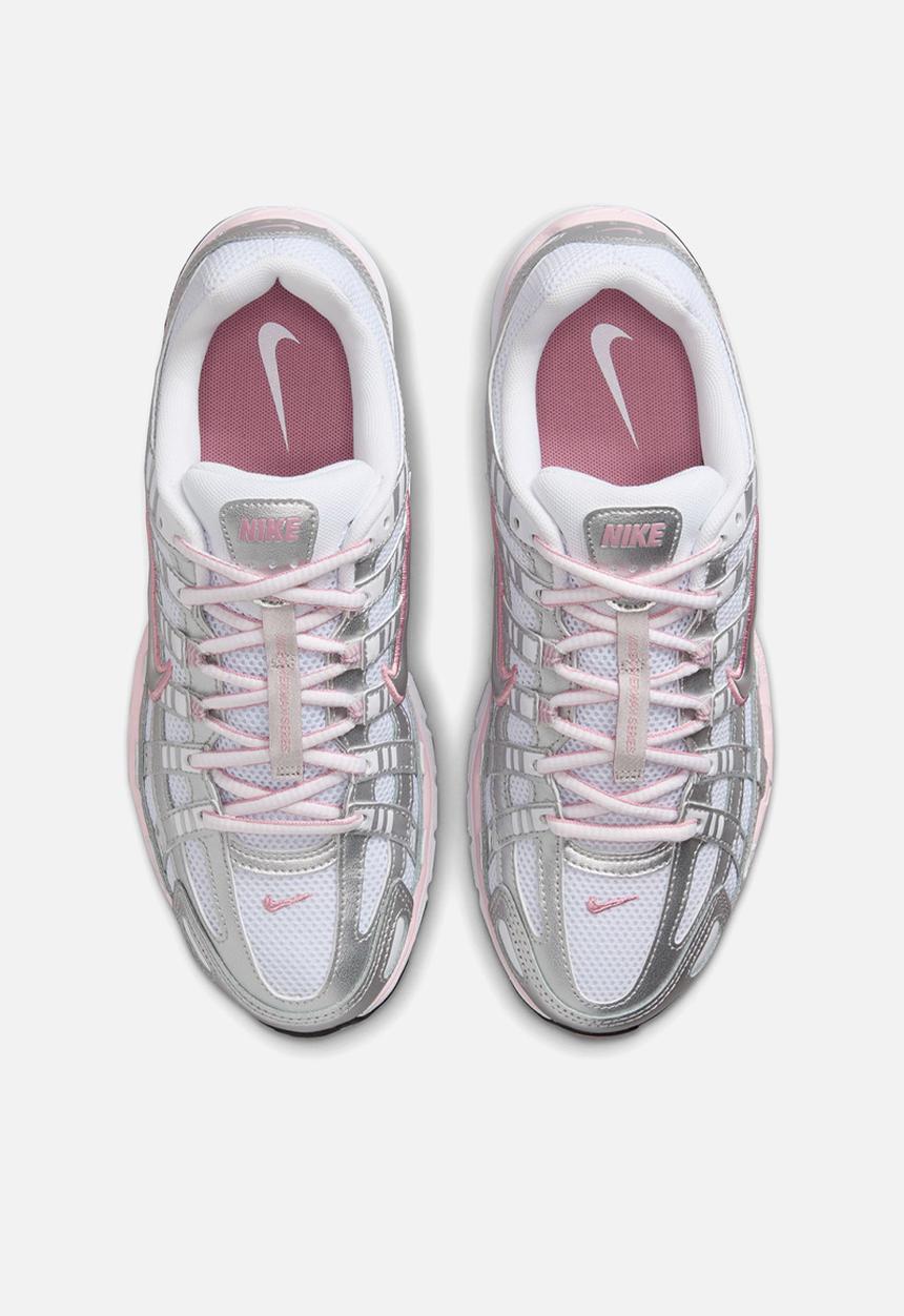 NIKE P-6000 ''SILVER/ ELEMENTAL PINK'' SNEAKERS