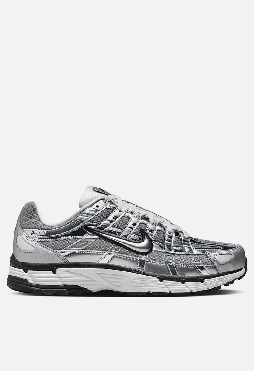 NIKE P-6000 ''METALLIC SILVER'' SNEAKERS